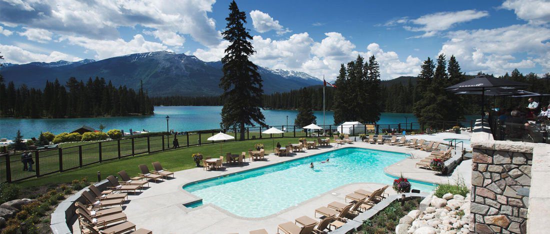 fairmont jasper park lodge pool