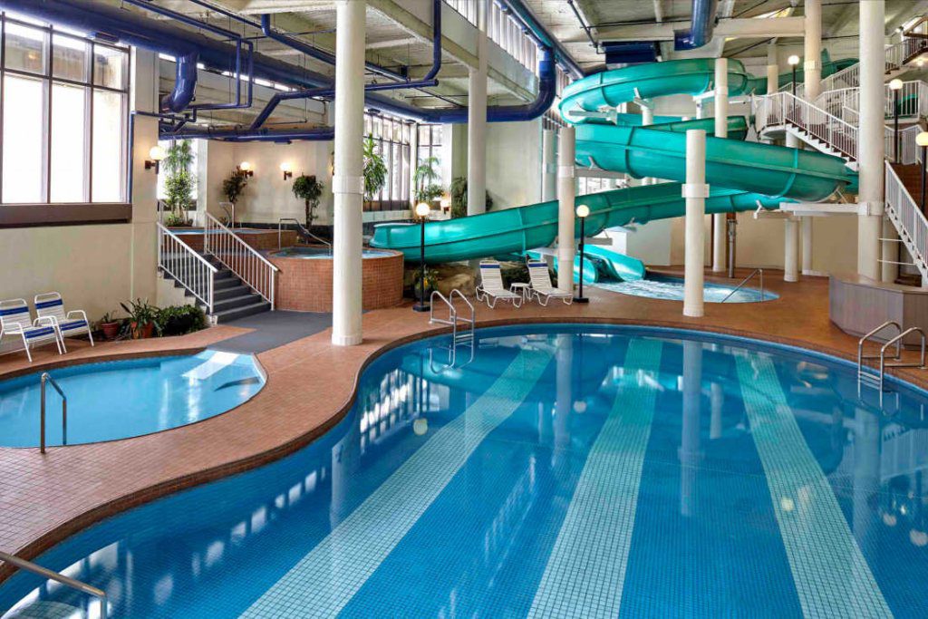 Oasis Water park Sheraton Cavalier Calgary
