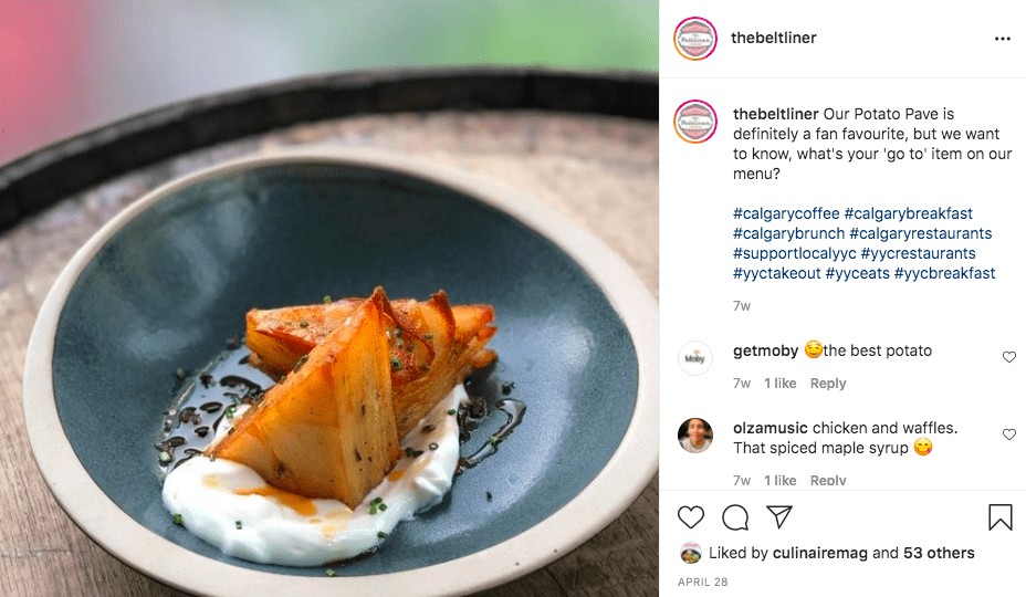 breakfast at the beltliner