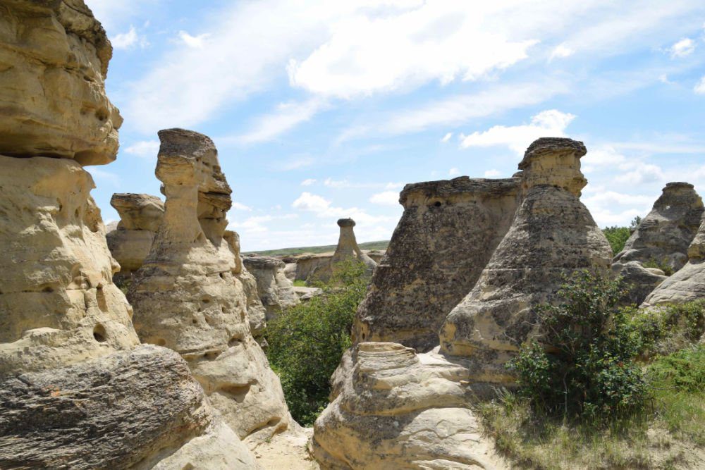 Writing on Stone Provincial Park