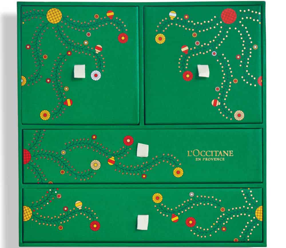 luxury l'occitane advent calendar