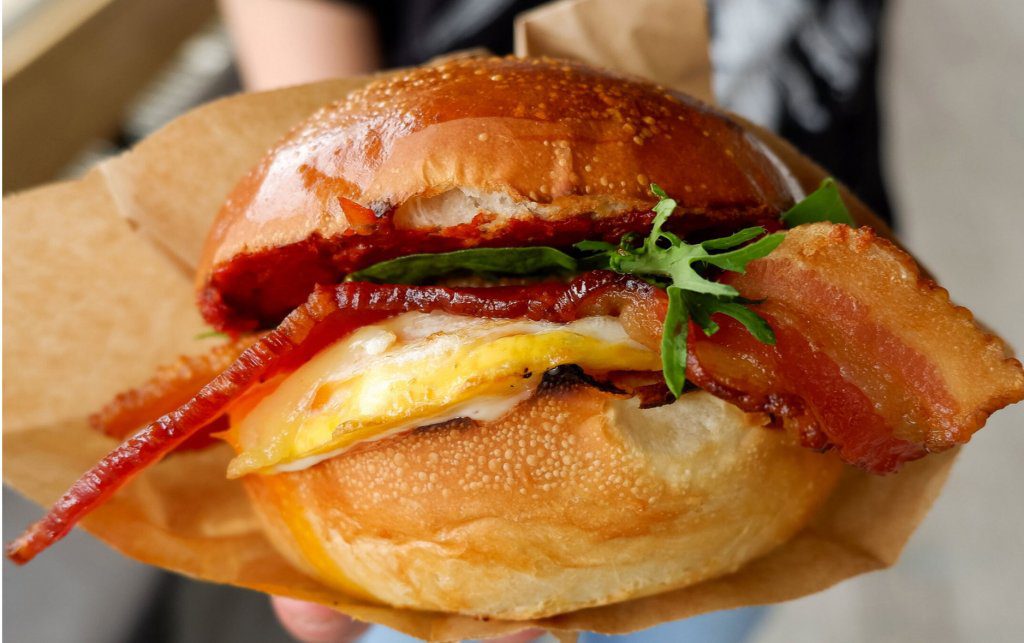 breakfast sandwich