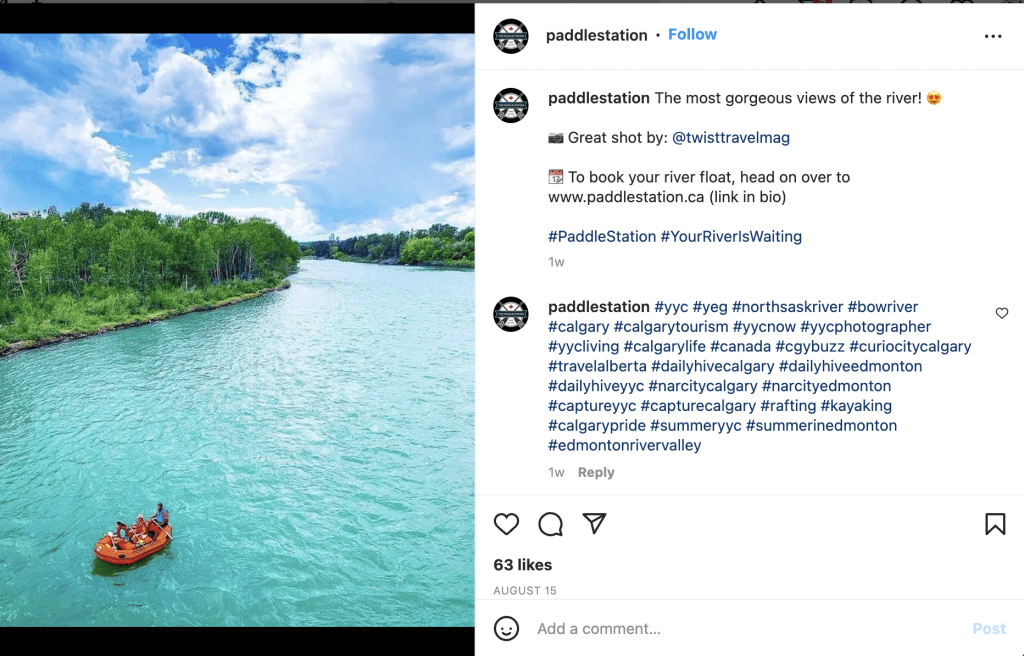 paddle station rafting