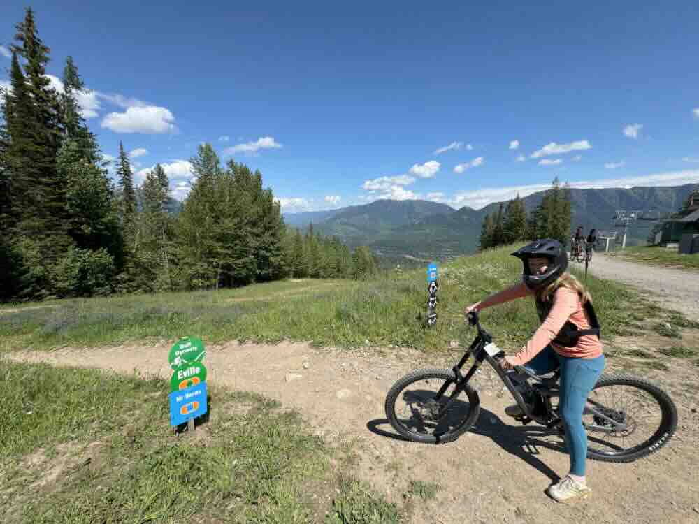 mountain biking fernie