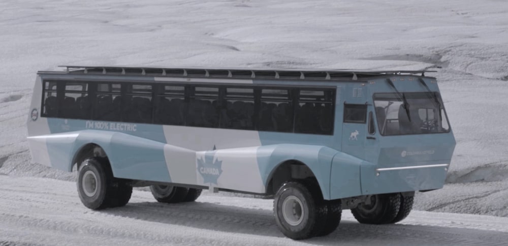 Electric Ice Explorer Columbia Icefield