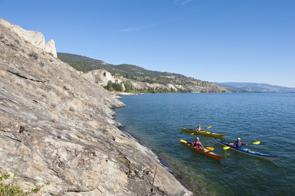 kayaking in penticton