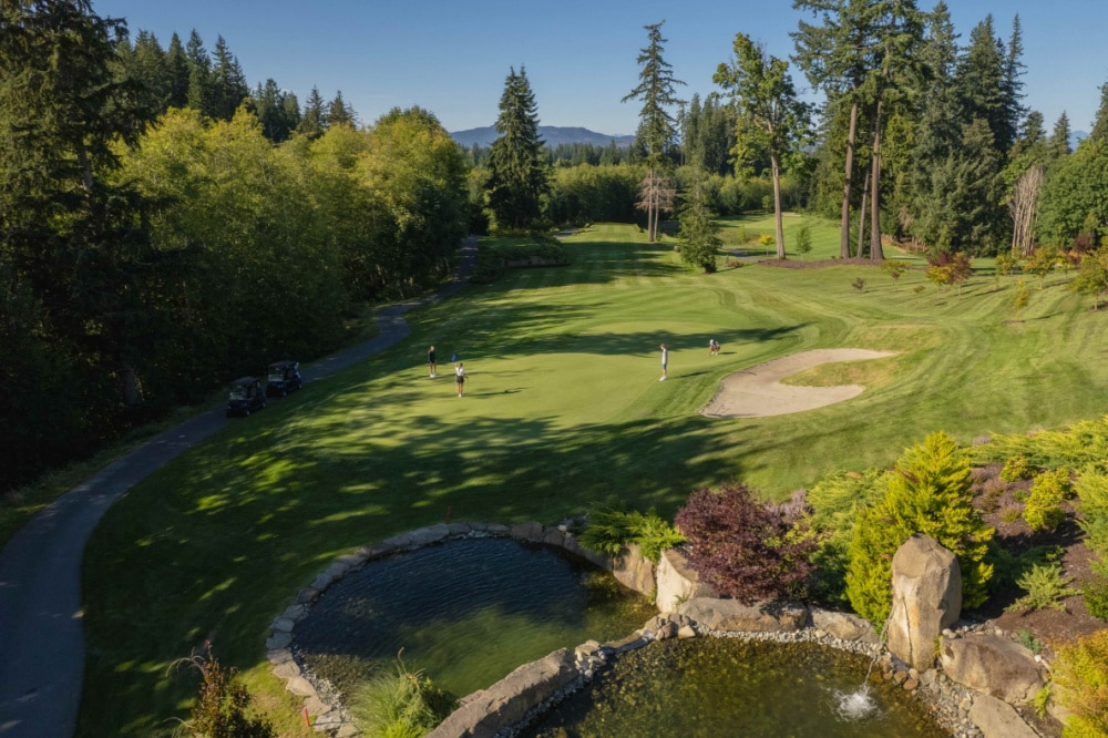 Golfing cambell river