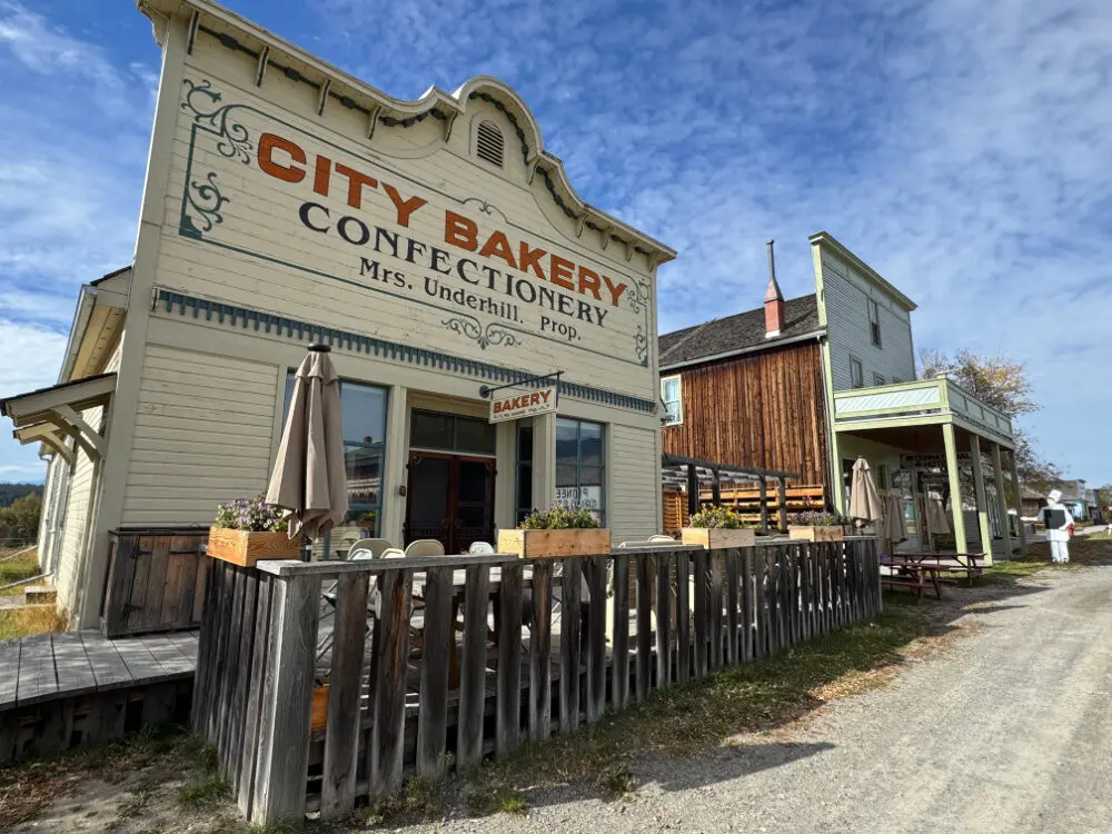 Fort Steele Heritage Town bakery building
