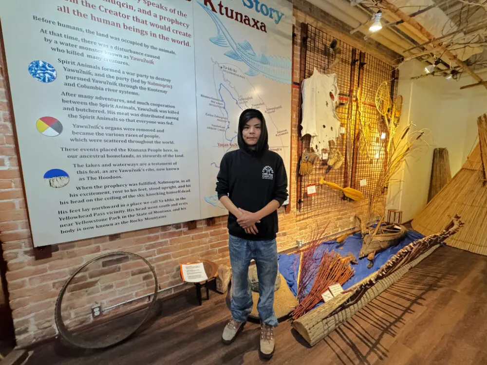 Ktunaxa Interpretive Centre at St. Eugene resort.