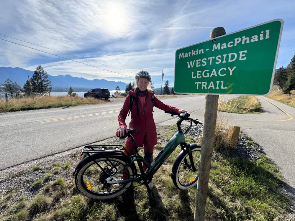 Invermere to Fairmont Hot springs bike path