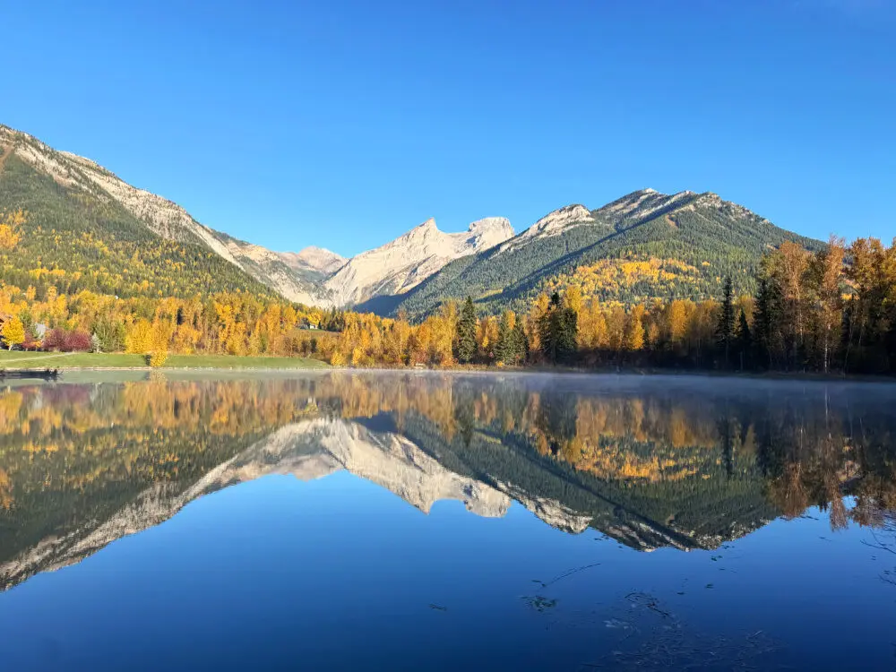 Maiden Lake autumn Fernie