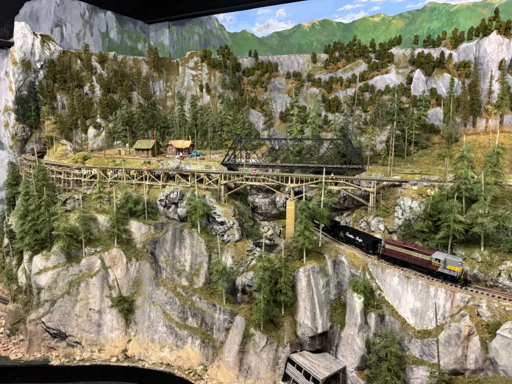 model railway interior british columbia